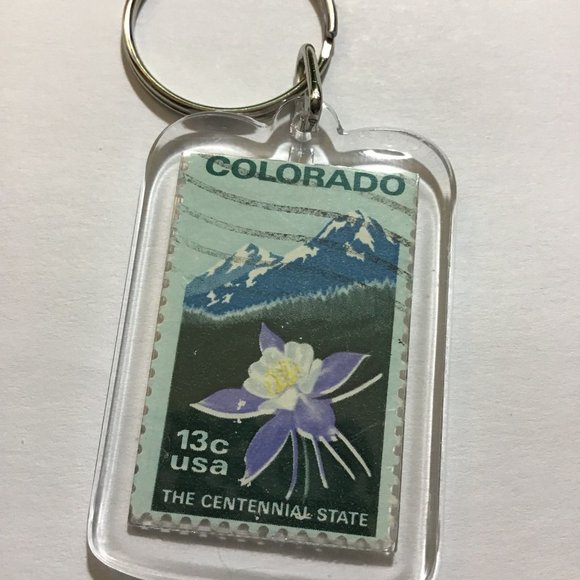 State Keychain: Colorado, Nebraska, Nevada, Utah, Wyoming, Mountain Region 3 of - Picture 6 of 10